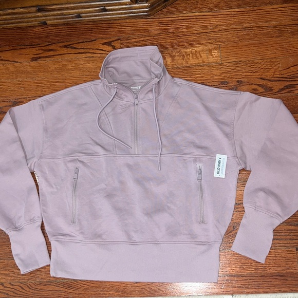 Old Navy Dynamic Fleece Half Zip Sweatshirt - Picture 3 of 7